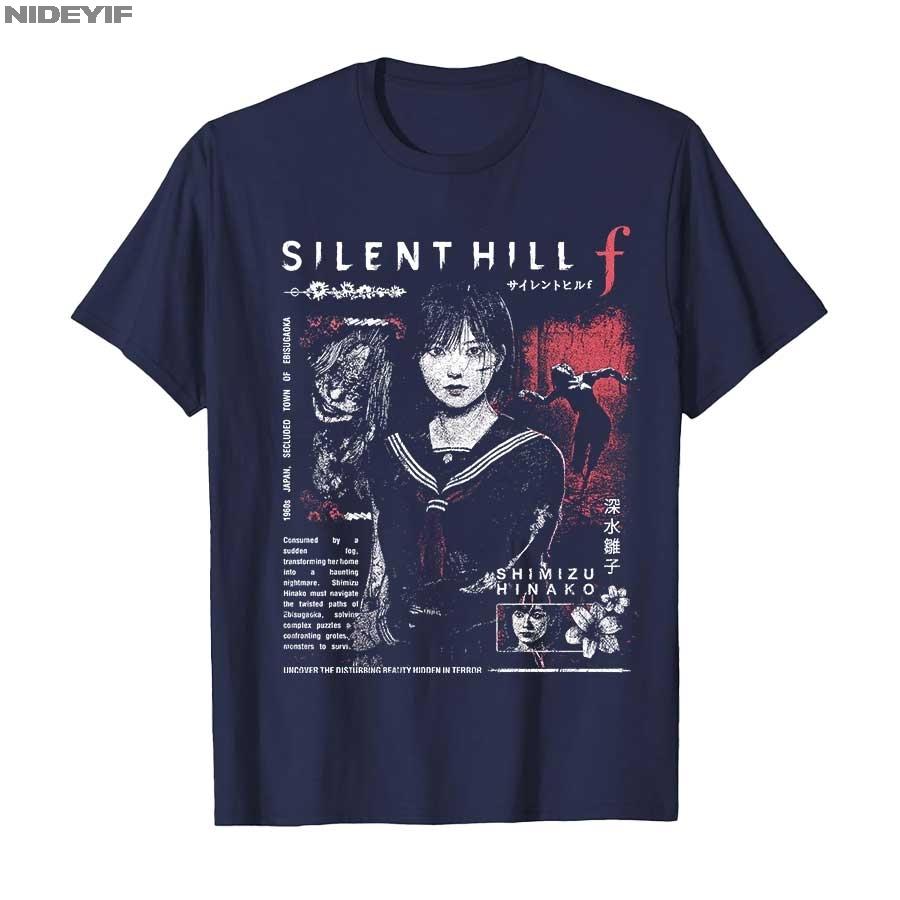 Tričko Silent Hill f Shimizu Hinako Pro Muže Ženy 100% Bavlna Trička Krátký Rukáv Topy P525
