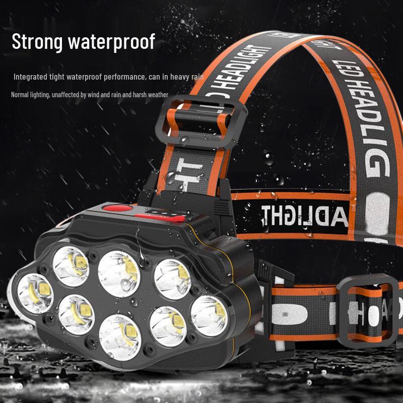 

Li Shen Sirius Eye 8LED Outdoor Rechargeable Headlamp One Size