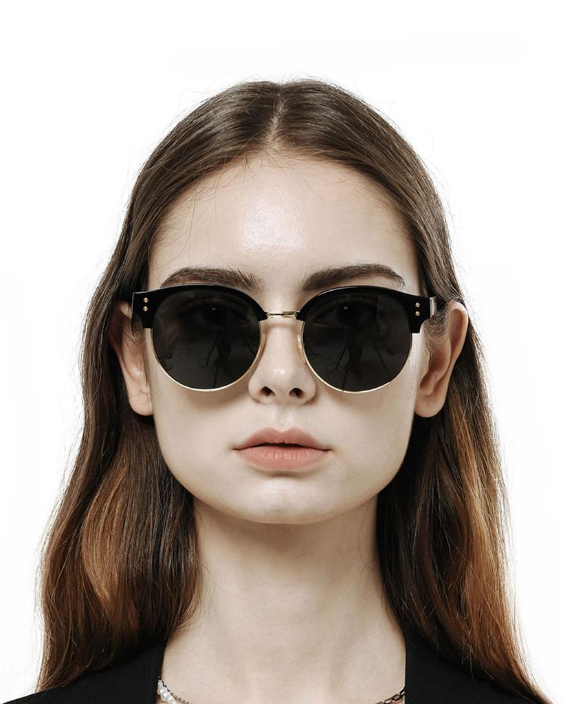 Peisyeon Aileen C1 Unisex Browline Sunglasses