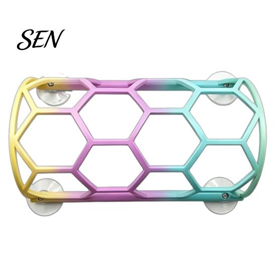 Corn Snake Activity Toy Reptile Honeycomb Climbing Shelf, Suction Cup Tunnel Hide, Rest Platform Terrarium Landscaping Decor for Ball Python, Lizard,