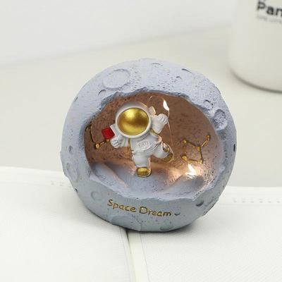 Cute Astronaut Night Light: Eye-Protective Bedroom Lamp for Girls, Kids, Spaceman Sleep & Desk Light, Gift Idea