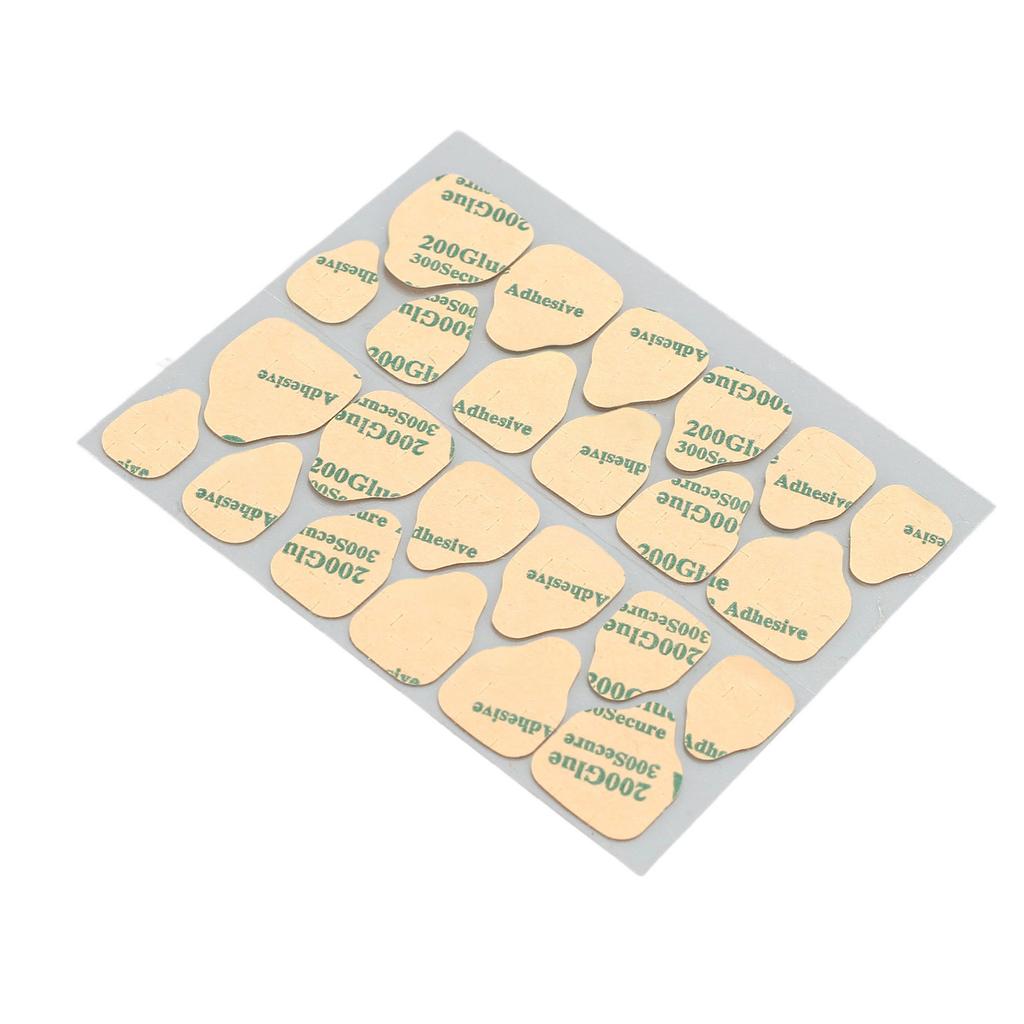50 Sheets Nail Adhesive Tabs Double Side Nail Glue Sticker Resin Water Reistant Nail Glue Sticker