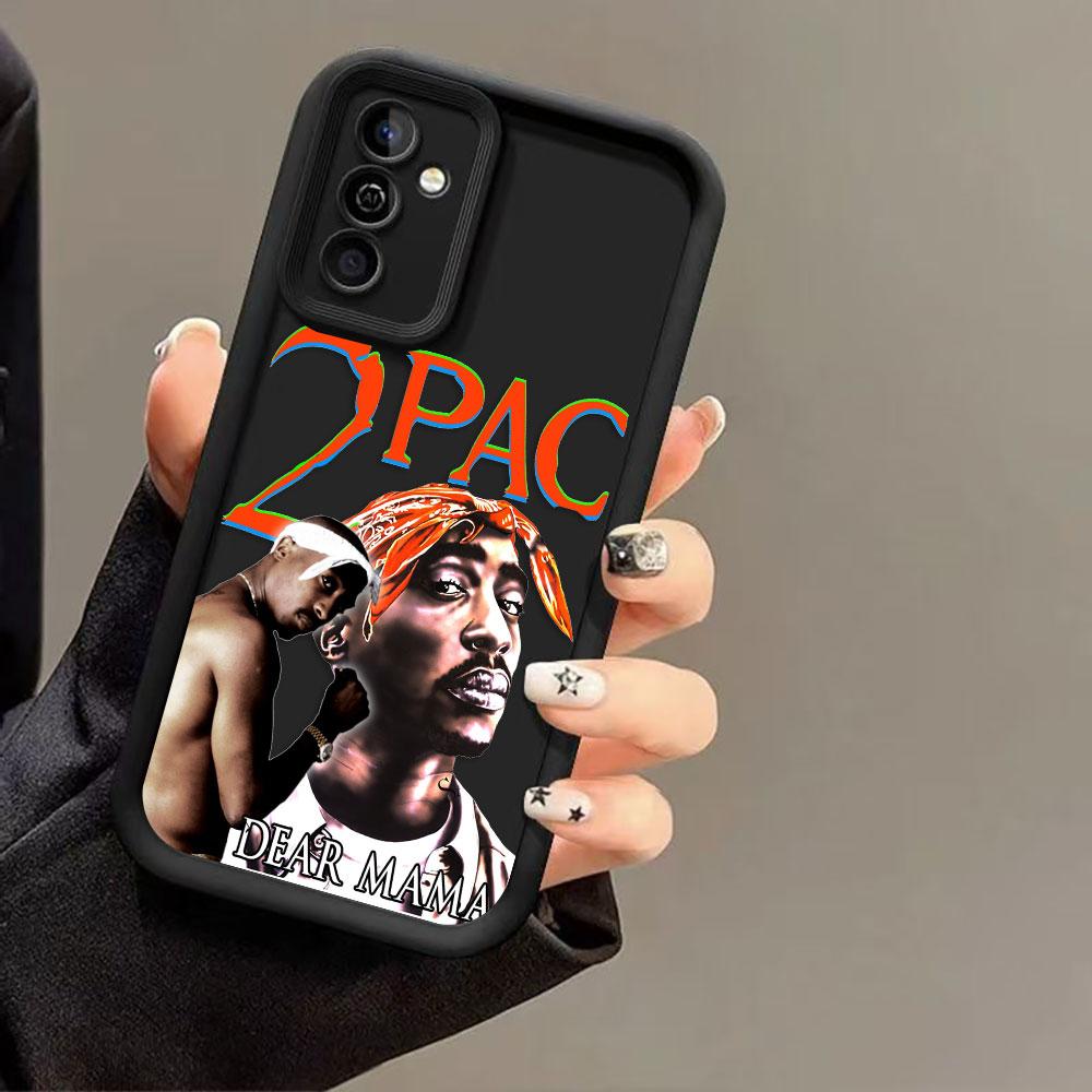 Rap 2pac-C T-Tupac Shakur Phone Case For Samsung A07 A50 A70 A03 A03S A04 A05 A05S A06 A11 A12 M16 A10 M34 M51 M54 NOTE 20 Cover