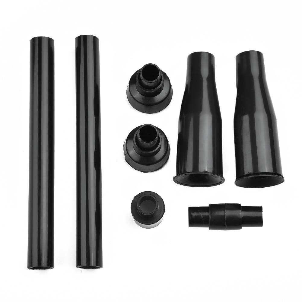 Plastic Fountain Nozzle Heads Set 8pcs for Garden Water Features Adjustable Height Suited for Different Pond Depths