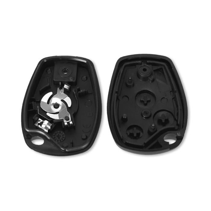 Coque clé pour Renault Trafic Master Clio Kangoo Opel Movano Vivaro - 3 Boutons - Télécommande Plip Phonillico®