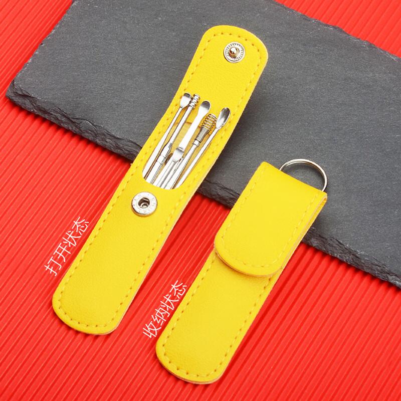 6-Piece Stainless Steel Ear Pick Set
