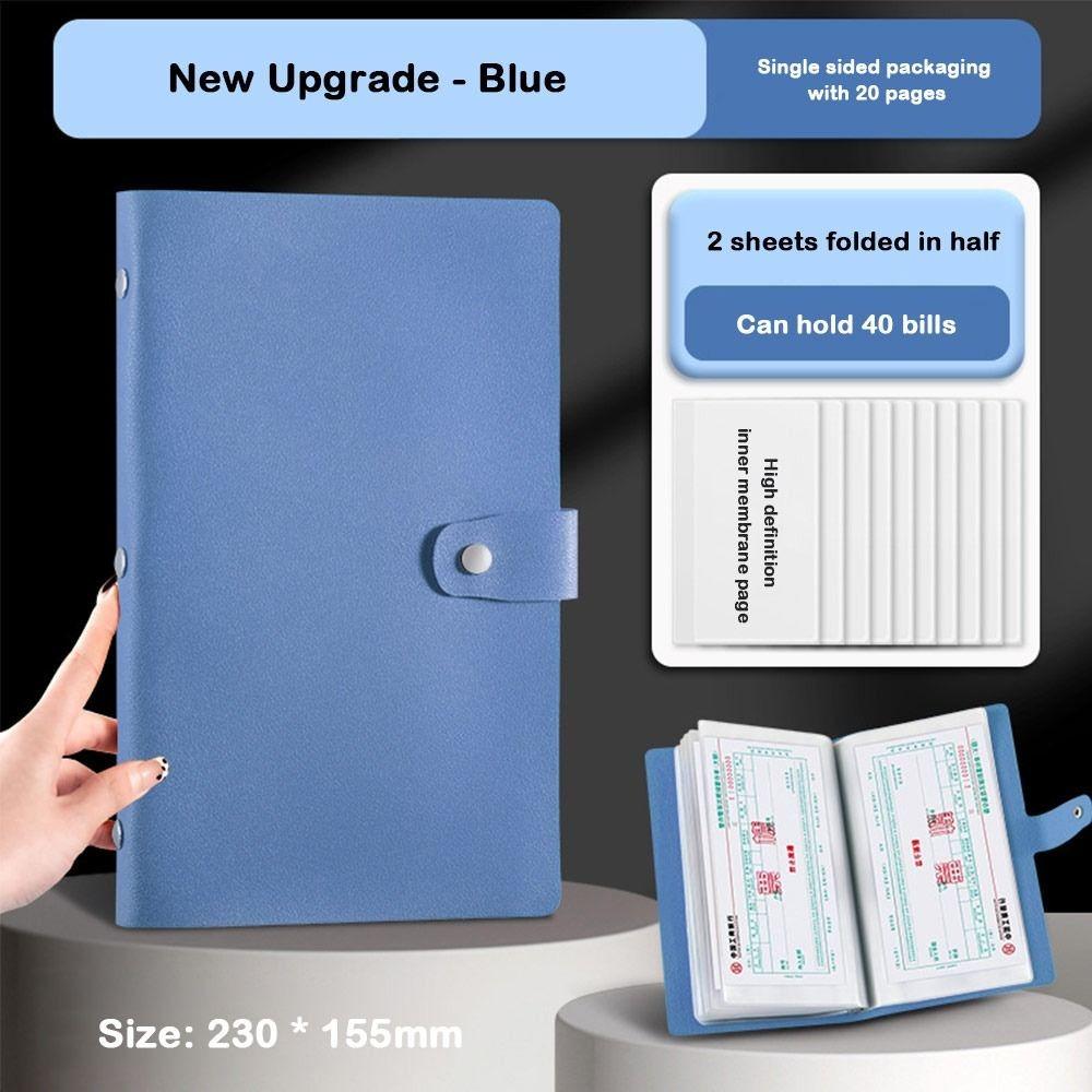 PU Cash Deposit Book 20Sheets Budget Binder Funny Storage Book  Children