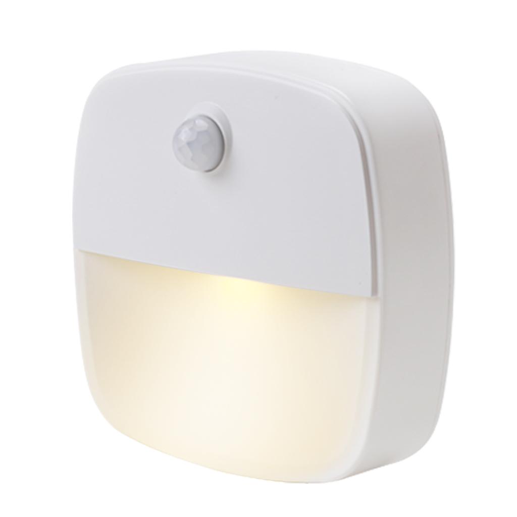 Motion Sensor LED Lights Battery Operated Warm Light Night Lamp for Bedroom Kitchen Stair Hallway Wardrobe Cupboard Lighting