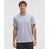 Soft Jersey Short Sleeve Shirt Heathered Faint Lavender Heathered Stargaze