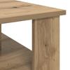 Artisan Oak Coffee Table 90 x 50 x 40 cm Particleboard