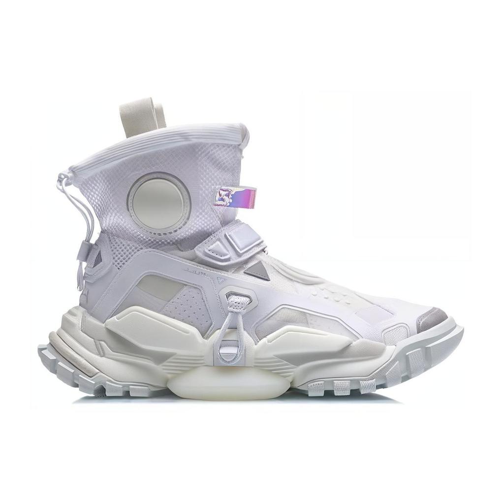 Li Ning Reignite 2.0 Hi DW Comfortable Casual Shock Absorption Non-Slip Wear-Resistant Breathable Supportive High-Top Retro Basketball Shoes AGBQ108-3