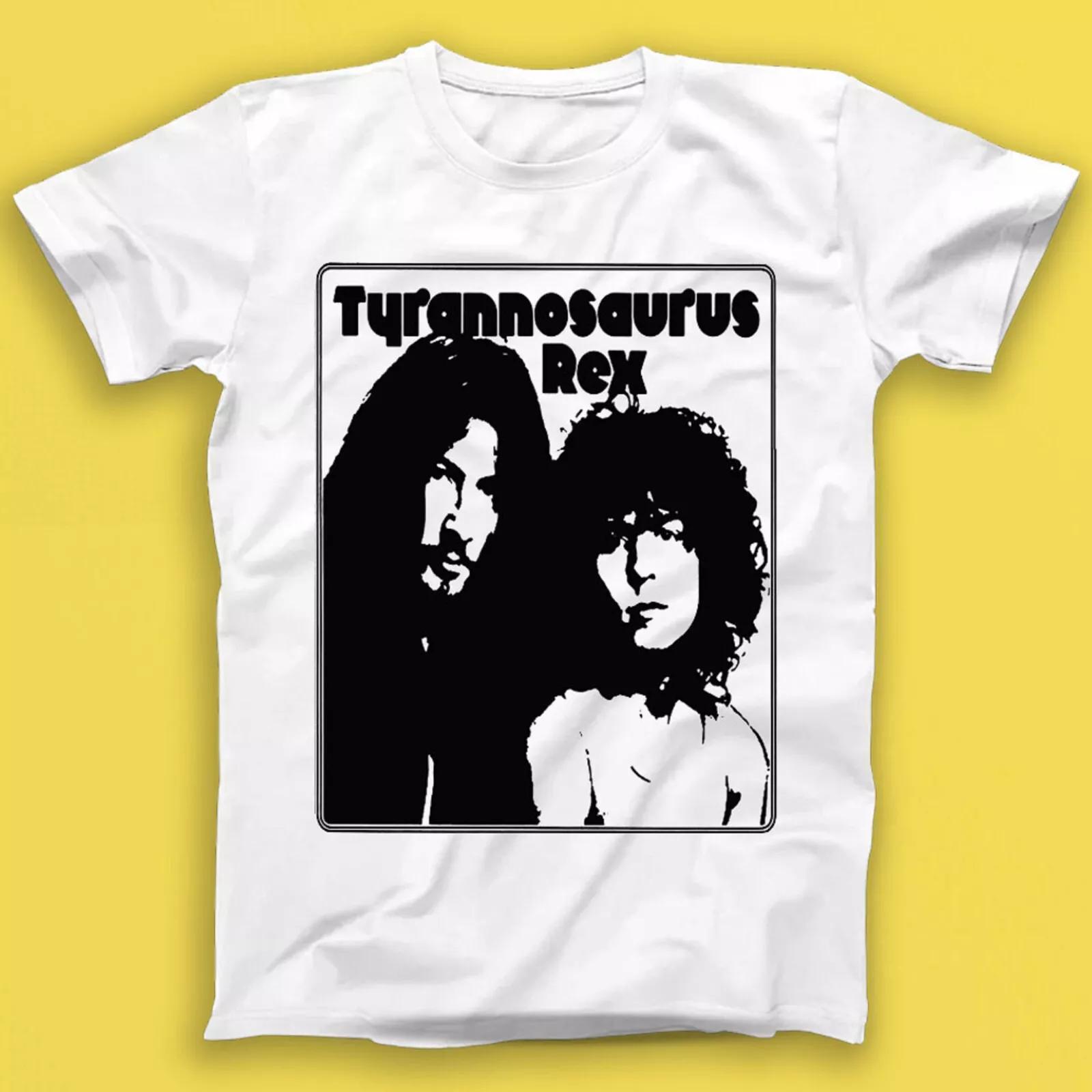 

Тираннозавр Рекс T Rex Марк Болан Рок Музыка Бестселлер Подарок Футболка Футболка 1907 4XL