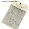 Iridescent Butterfly Nail Sticker, 1pc Glittering Decal For Nails, Self-Adhesive, One-Time Use, Animal Pattern