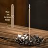Alloy Miaolian Lotus Incense Holder - Creative Agarwood Sandalwood Burner for Home Decor