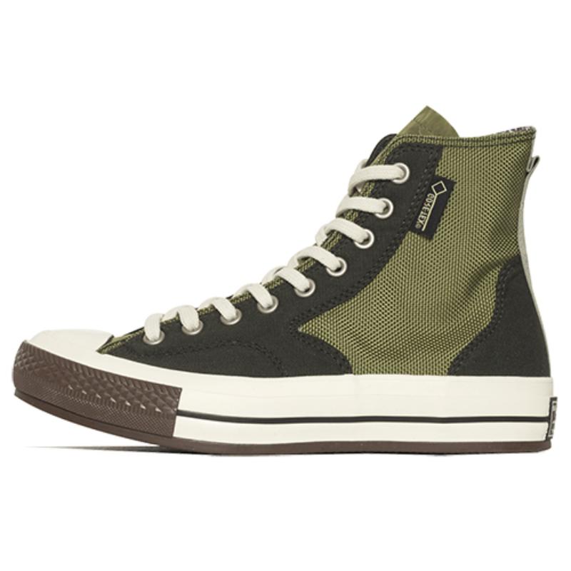 Slam Jam x Converse 1970s Hiker Hi Gore-Tex Patchwork Casual High-Top Slippers Unisex Green