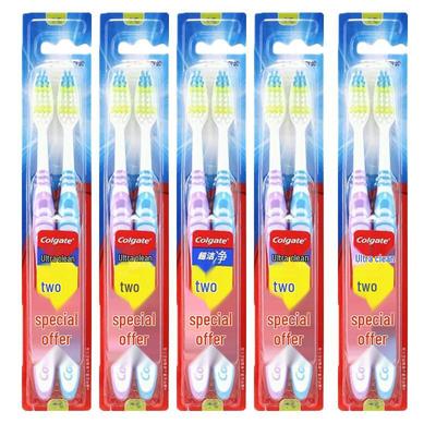Ultra Clean Double Bristle Toothbrush 10-Pack