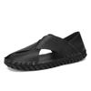 Fashion 2025 Mens Summer Sandals Athletic Beach Slides Shoes Handmade Outdoor Versatile Comfy Sandals Mens Hiking Sandals Size 39-44