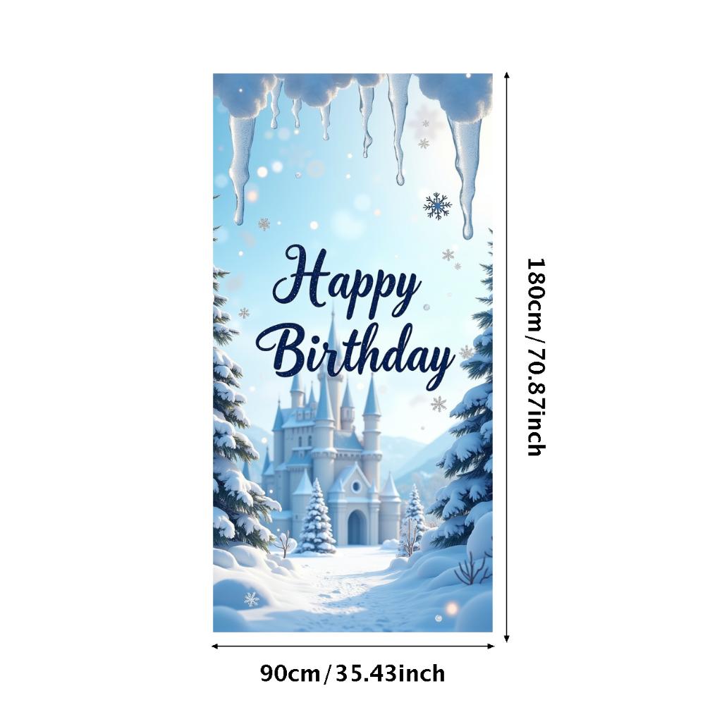 Event Decor Snow Kids Photography Celebration Decor Detailed Winter Wonderland For Indoor Event Party