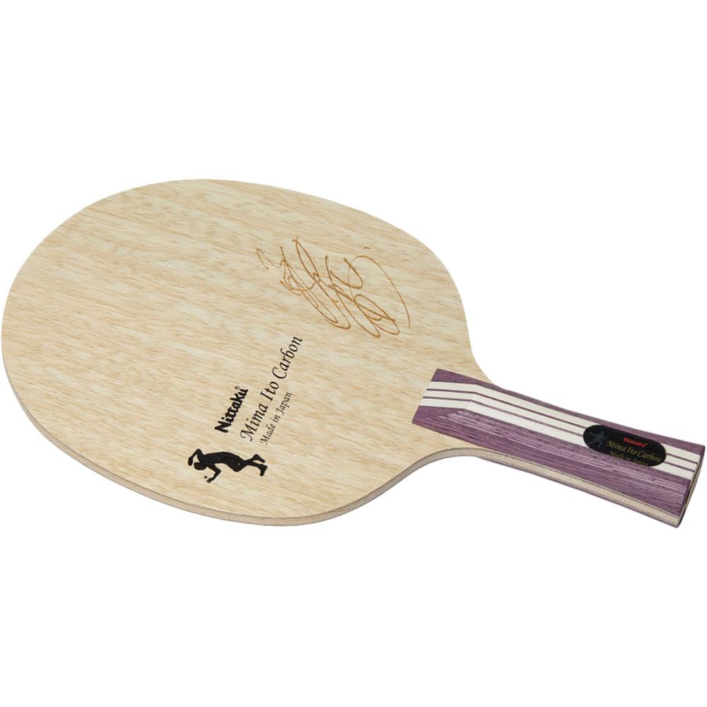 Nittaku Table Tennis Mima Ito Flare NC0467 Racket, Model, Shakehand, Offensive, Carbon, (FL),