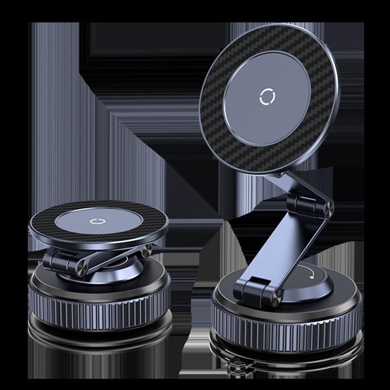 Mave 2026 Magnetic Car Phone Holder: Vacuum Suction Cup, In-Car Navigation Mount