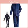 Authentiek Jujutsu Kaisen Gojo Satoru Cosplay Kostuum Pruik Mannen Schooluniform Pak Outfit Voor Feesten