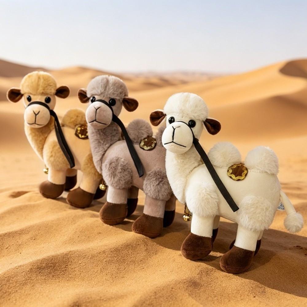 Fluffy Camel Stuffed Animal Soft Stuffed Camel Doll Desert Animal Plush Camel Toy Sleeping Hug