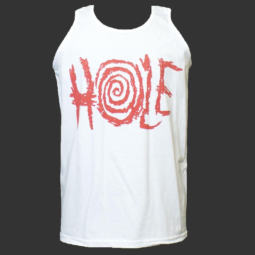 

Hole Grunge Punk Rock T-SHIRT vest top unisex white S-4XL 4XL