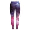 Pantaloni Casual da Yoga Elasticizzati Slim Fit da Donna Moda Outdoor con Stampa Astrale