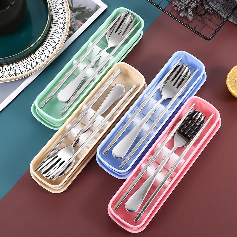 Abay 304 Stainless Steel Portable Cutlery Set