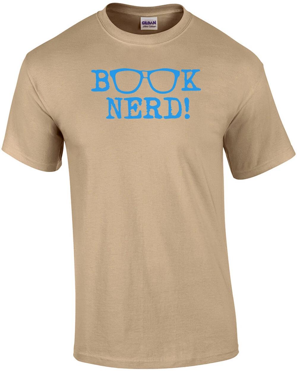 Book Nerd - Funny T-Shirt 4XL