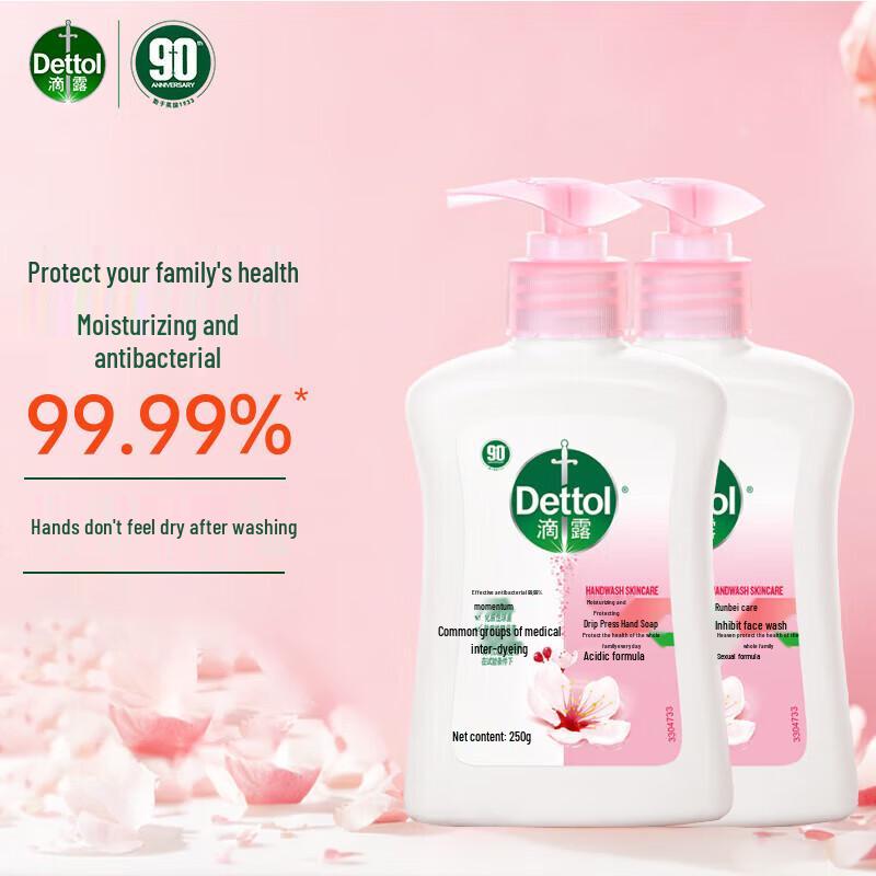 

Dettol Kids Moisturizing Antibacterial Hand Wash (2 x 250g)