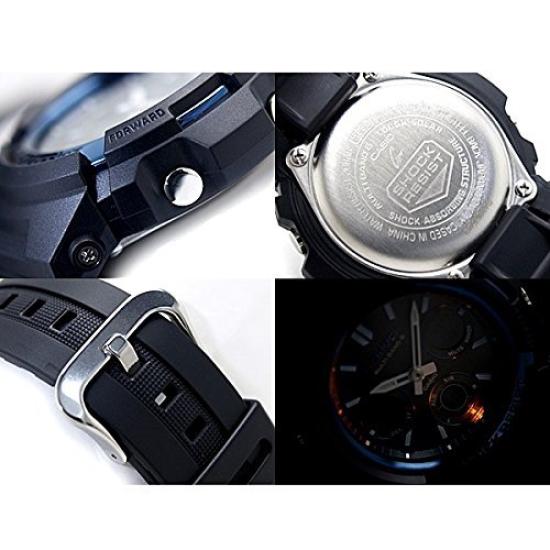 Casio G-Shock AWG-M100A-1A Tough Solar Radio Controlled Analog Digital Watch Black 200m Water Resistant