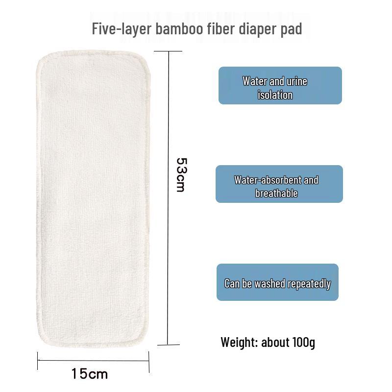 Chiloți scutec pentru adulți lavabili din bumbac pur - Respirabili, etanși, lenjerie de corp pentru incontinență ajustabilă pentru vârstnici