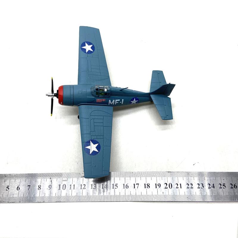 Diecast Metal 1/72 Scale American F4F Wildcat Fighter Military Model Airplane Collect Gift