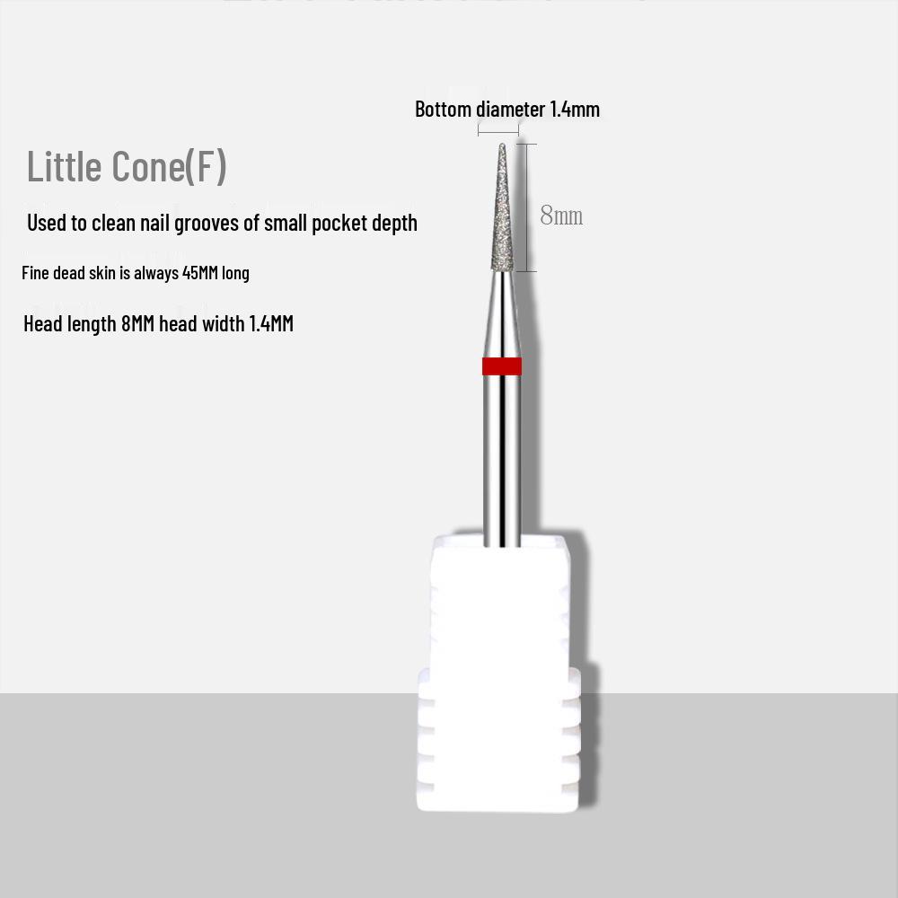 Diamond Nail Head Set for Cuticle & Nail Pre-Treatment and Removal