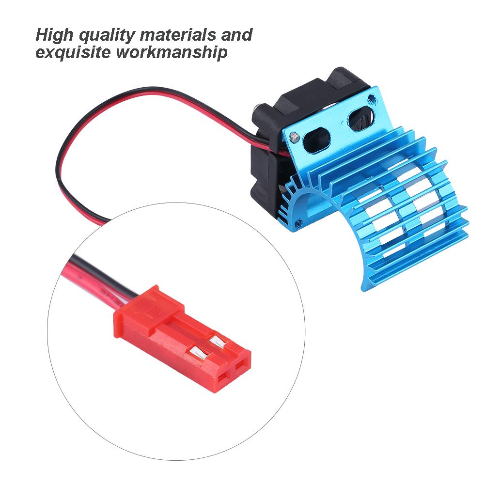 Heat Sink With Cooling Fan for 1 10 Scale Electric RC Car 380   390 Motor