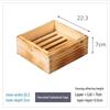 Cedar Wood Dim Sum Steamer Basket - Square Xiaolongbao & Rice Rack for Cantonese Tea