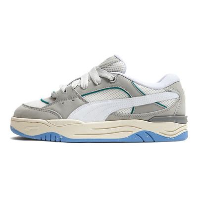 180 Leather Low-Top Sneakers Unisex Sneakers Gray Blue 390742-02