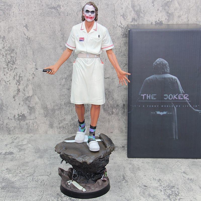Heath Ledger Joker Nurse Uniform 1/4 Scale Figure Statue Gift