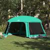 VidaXL Swimming Pool Tent Removable Roof Mesh Walls Teal 618x532 Cm, Green Tent, Garden Tent, Garden Shelter, Tent, 4100629