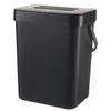 A96I-Quiet-Closing Trash Can Space-Saving Design, Eco-Friendly Sealed Bin For Kitchen& Office, No Electricity Required