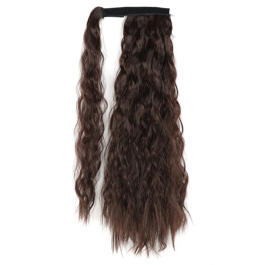 

MISS WIG Реалистичный хвост «кукурузная волна», приподнятый, натуральный наращивание, шпилька, пучок волос, хвост, наращивание натуральных волос