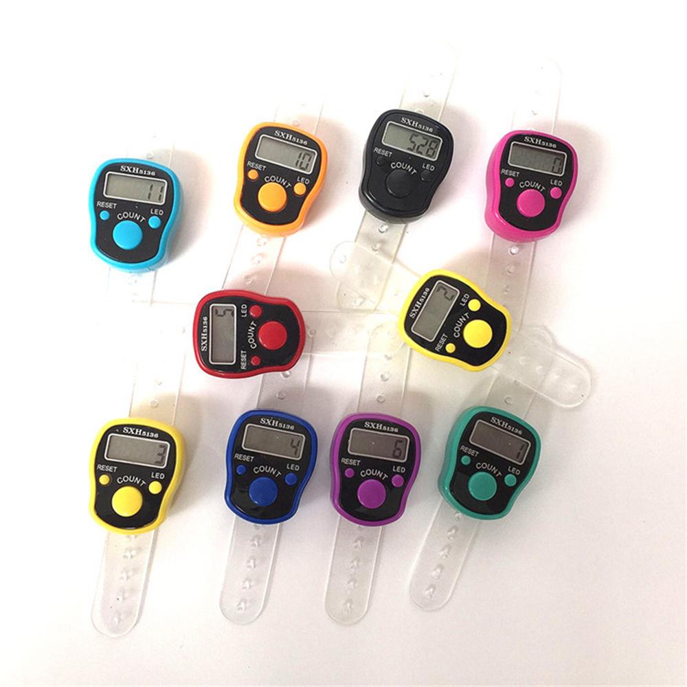 Wrist Digital Electronic Counter Sewing Knitting Weave Tool Manual Mini Random Hand Tools Stitch Marker And Row Finger Counter