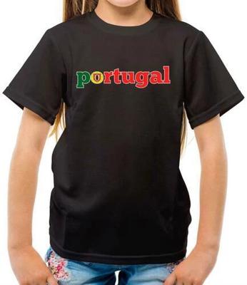 Country Word Flags Portugal - Kids - Portuguese - Football - Lisboa
