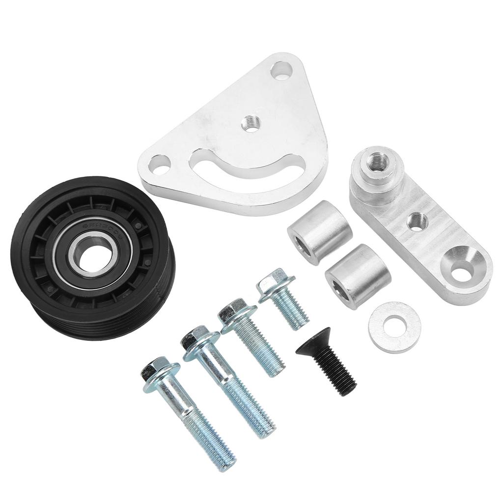 Metal Manual Belt Tensioner with Pulley Car Accessory Replacement for Camaro 1998‑2002
