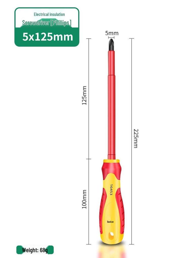 Superhartes magnetisches isoliertes Schraubendreher-Set: Phillips, Schlitz, Torx - Ideal für Elektriker
