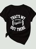 Football Grandson Wo's S Short Sleeve T-Shirt3d Shirts Graphic Tees, Classic Retro Style, Round Neck