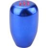 5 Speed Car Gear Shift Knob, Manual Gear Shift Knob Stick Head Shifter Lever Stick with 3 Adapters 8/10/12mm(Blue)