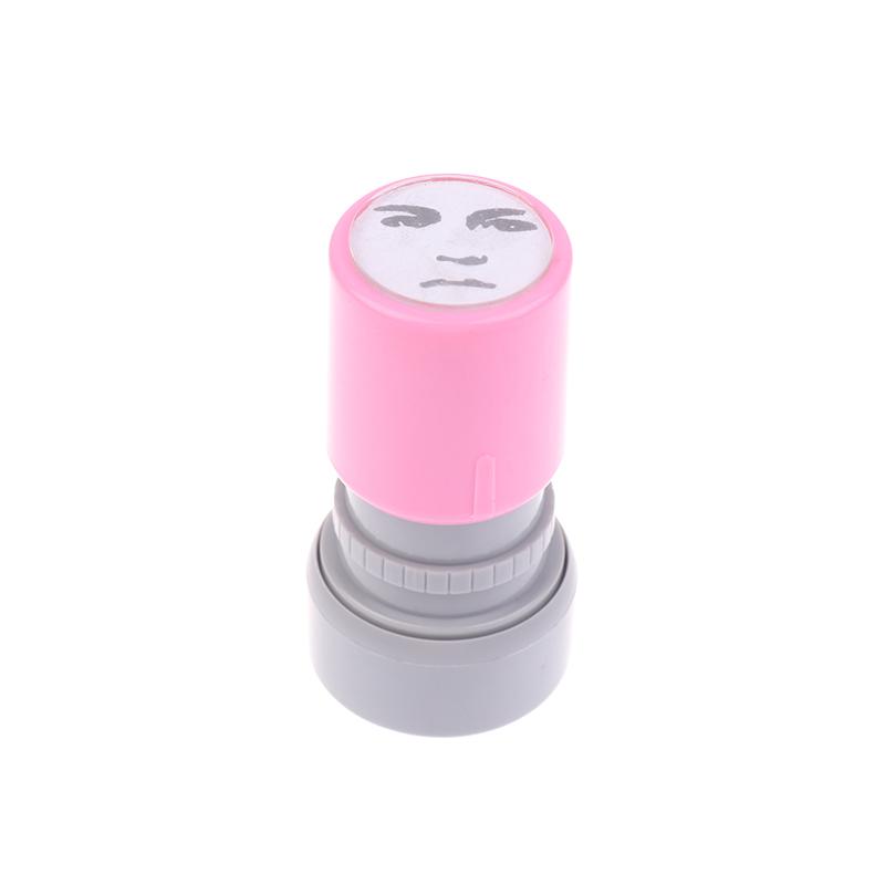 Personagens de Desenho Animado Divertidos Expressões Selo Positivo Tipo Prensa Carimbos de Planejador Kpop Anime Ação Carimbo de Tinta Presente para Fãs