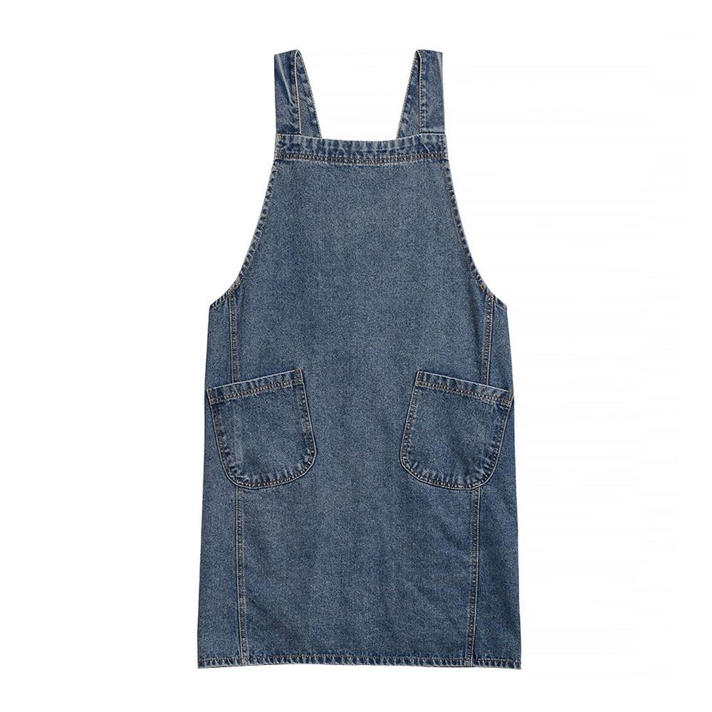 Canvas Gardening Baking Apron Antifouling Kitchen Aprons Japanese Denim Apron  Chef and Servers